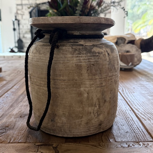 Other - Vintage Wood Vessel